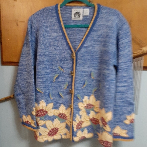 Storybook Knits Sweaters - story book knits floral spring cardigan